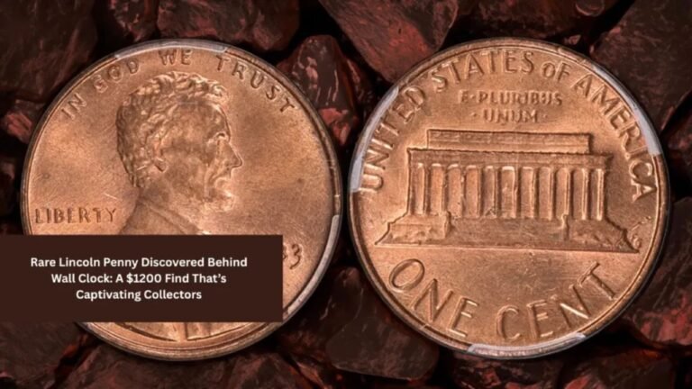 Rare Lincoln Penny Discovered Behind Wall Clock